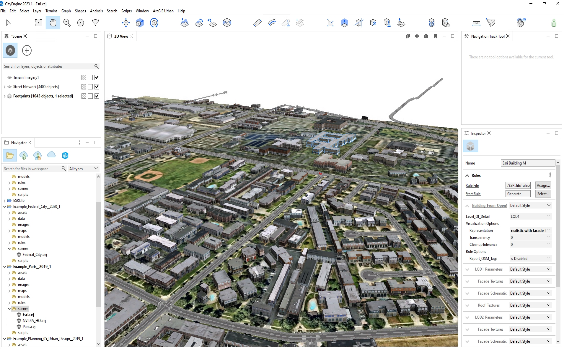 This image shows a screenshot for Get Map Data for Esri headquarters.