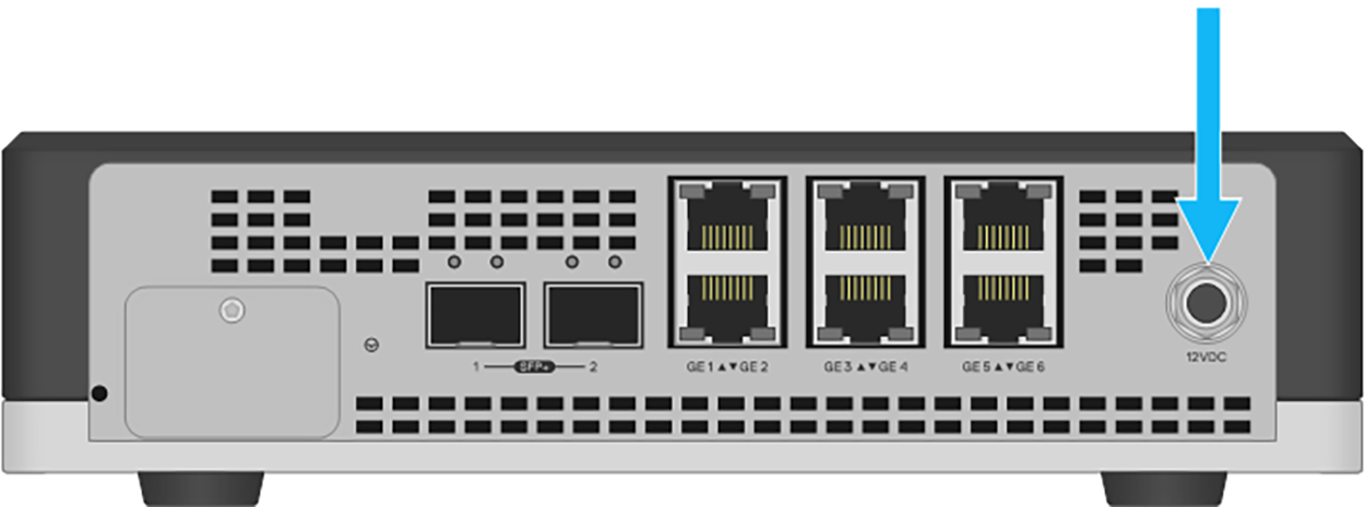 Edge 680 power connection port