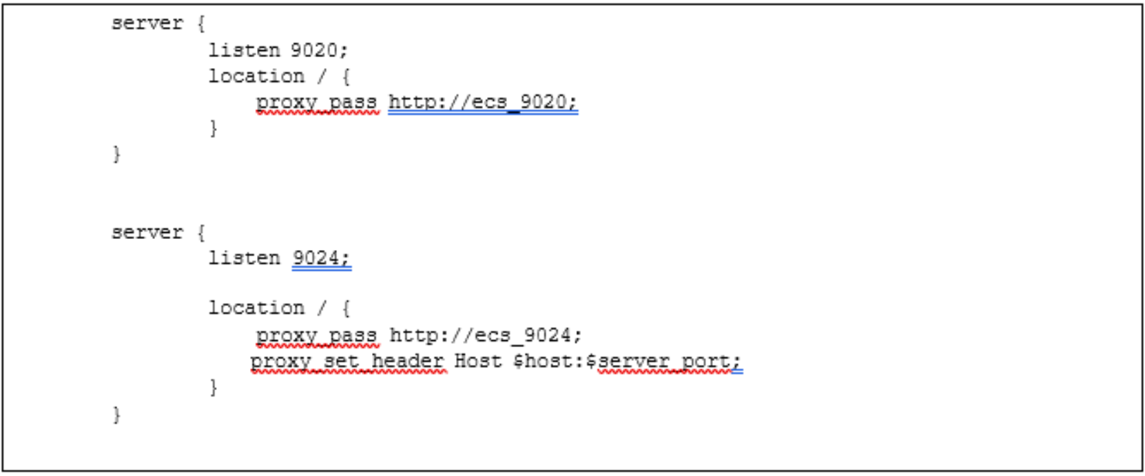 This is an example of the Server Context within the HTTP Context.