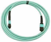 QSFP28 cables: Multi-fiber Push On (MPO) cable