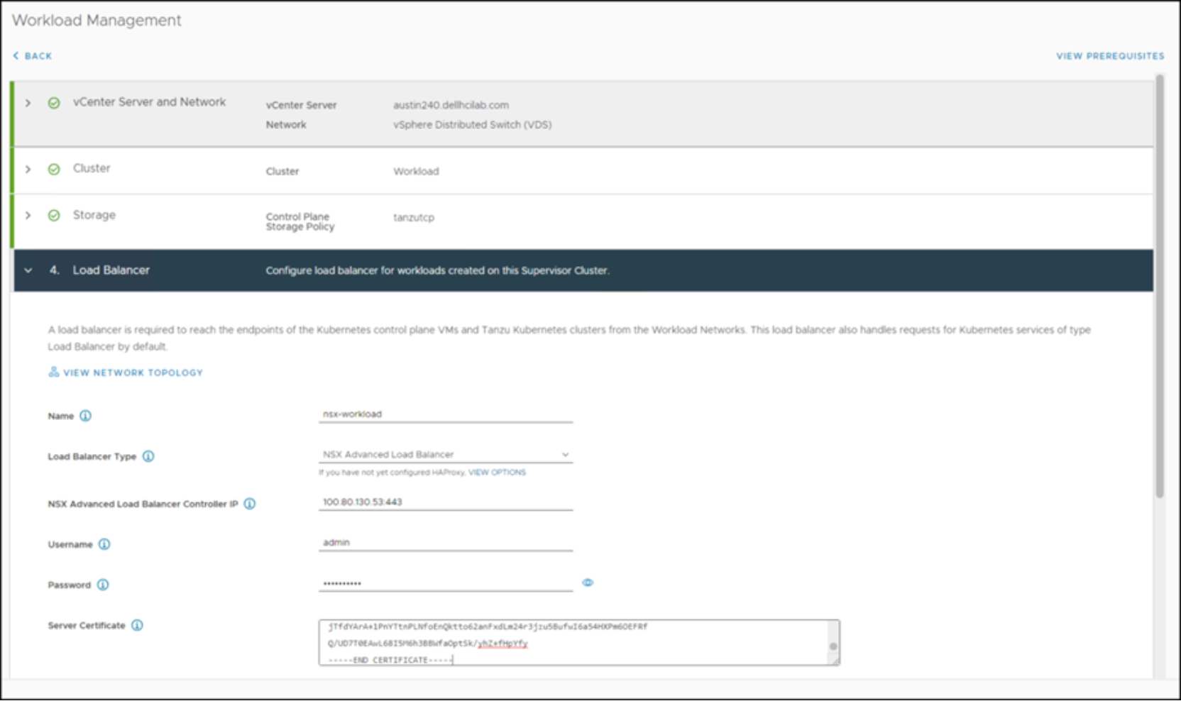 Workload Management – Step 4