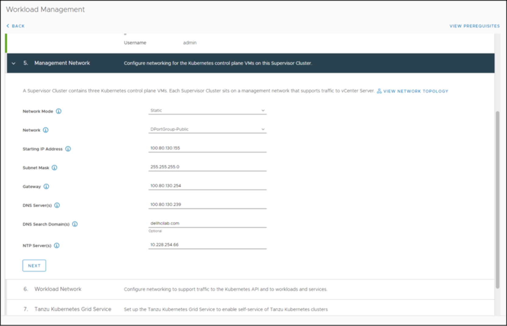 Workload Management – Step 5