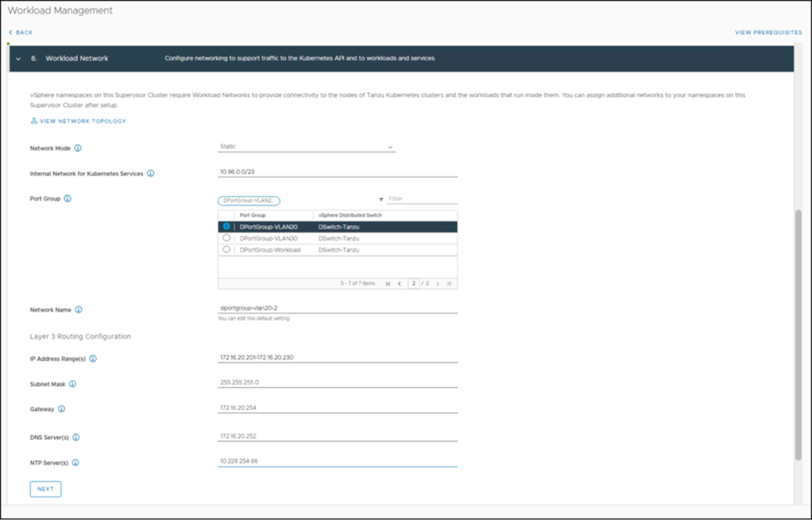 Workload Management – Step 6