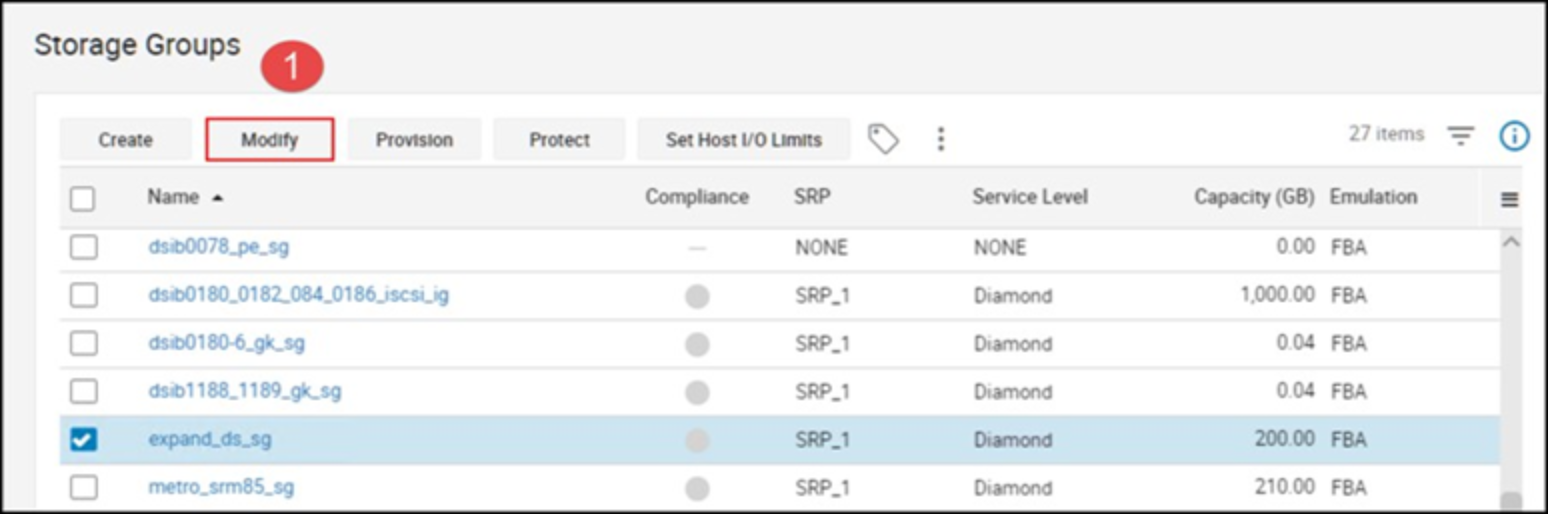 Online device expansion of SRDF pair - step 1