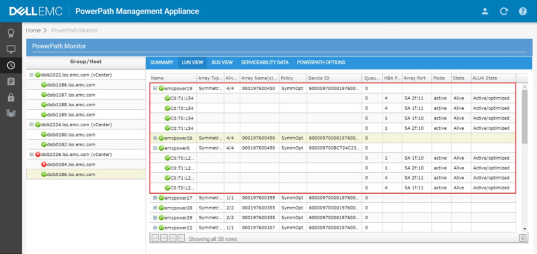 PowerPath Management Appliance 