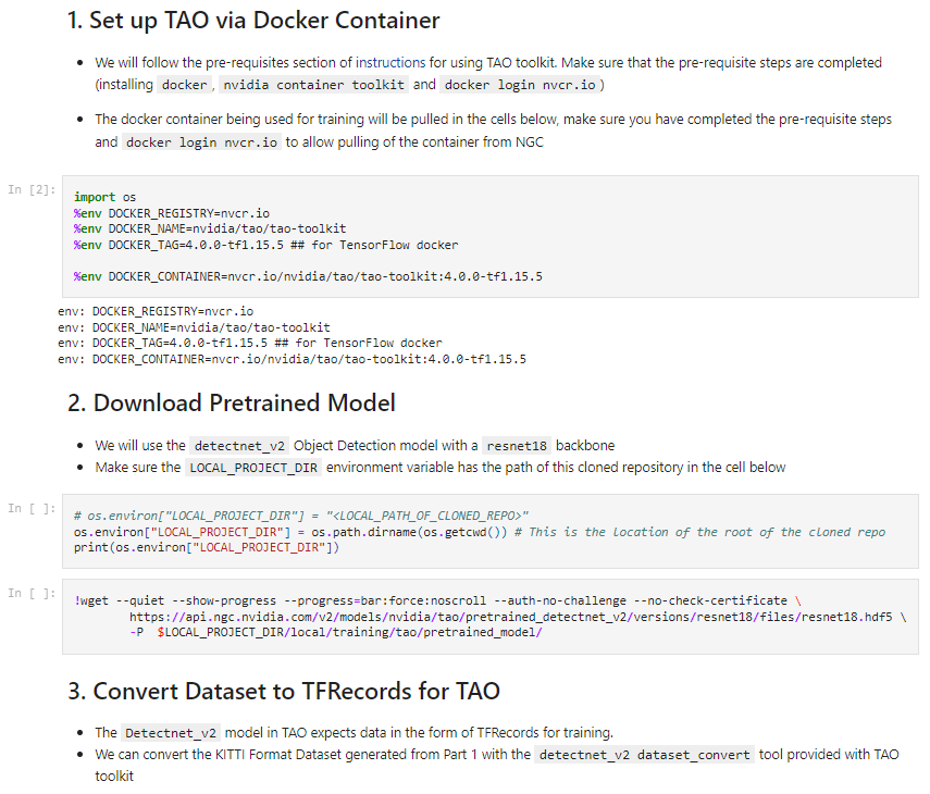 This image shows an extract from the jupyter notebook from the NVIDIA synthetic-data-example repository