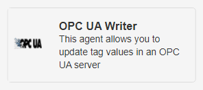 XMPro OPC UA Writer agent