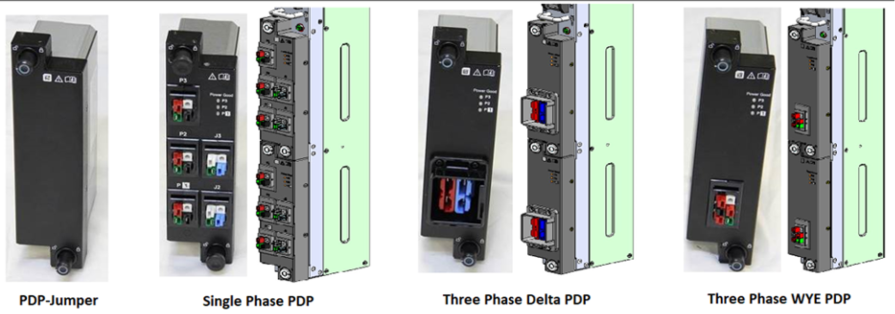 The four IPDP modules for the iPDU