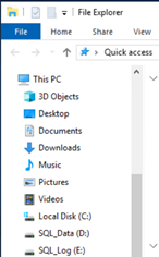 Confirm that additional hard disks are present in Windows Explorer