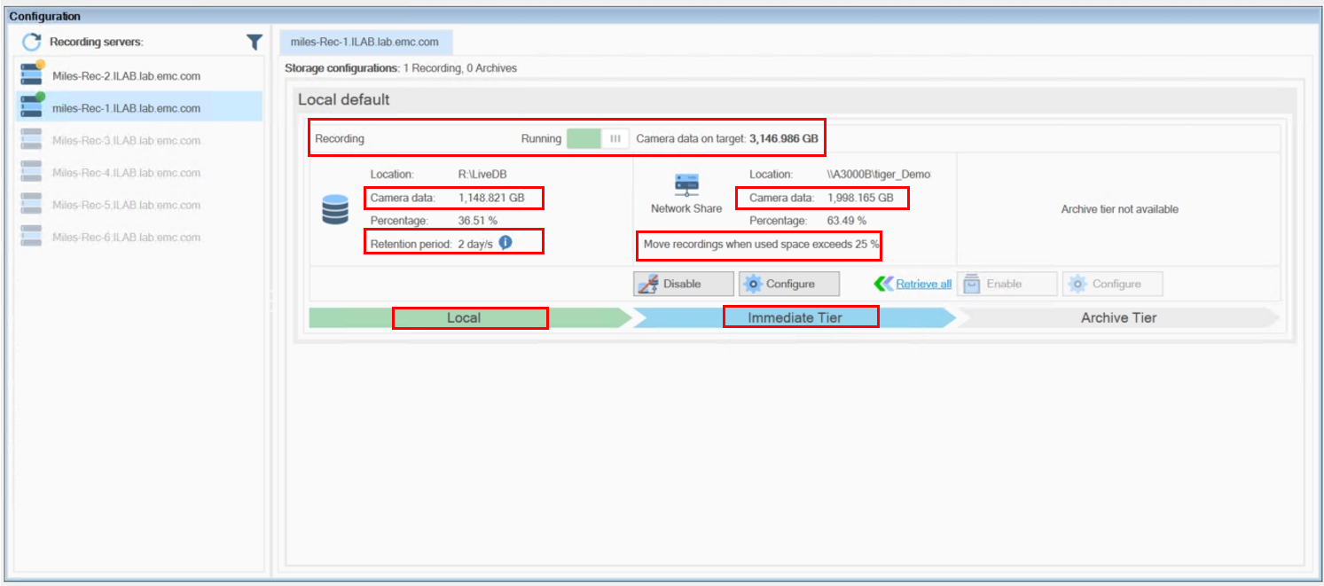 Adding an on-premises remote volume