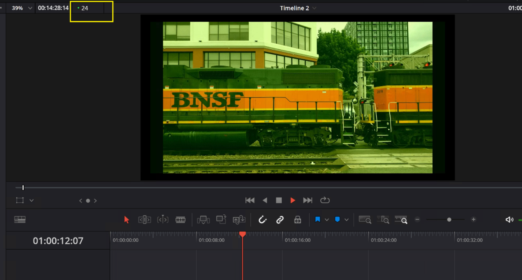 A screenshot of a video editingDescription automatically generated