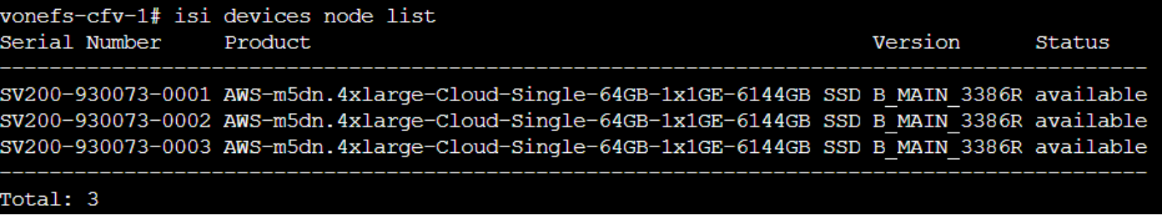 This figure shows the additional nodes status.