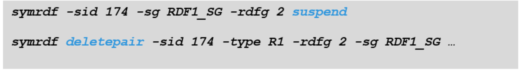 Deleting SRDF Metro Pairs with Solutions Enabler