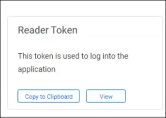 reader API token