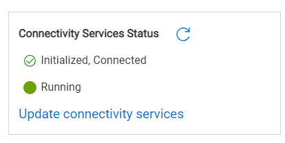 update connectivity services