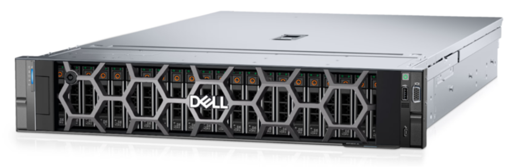 This figure shows the PowerEdge R760 Rack Server, which providesUltimate performance and versatility.The 2U, 2 socket Dell PowerEdge R760 enables faster time to value with peak compute performance, through optimum configurations.