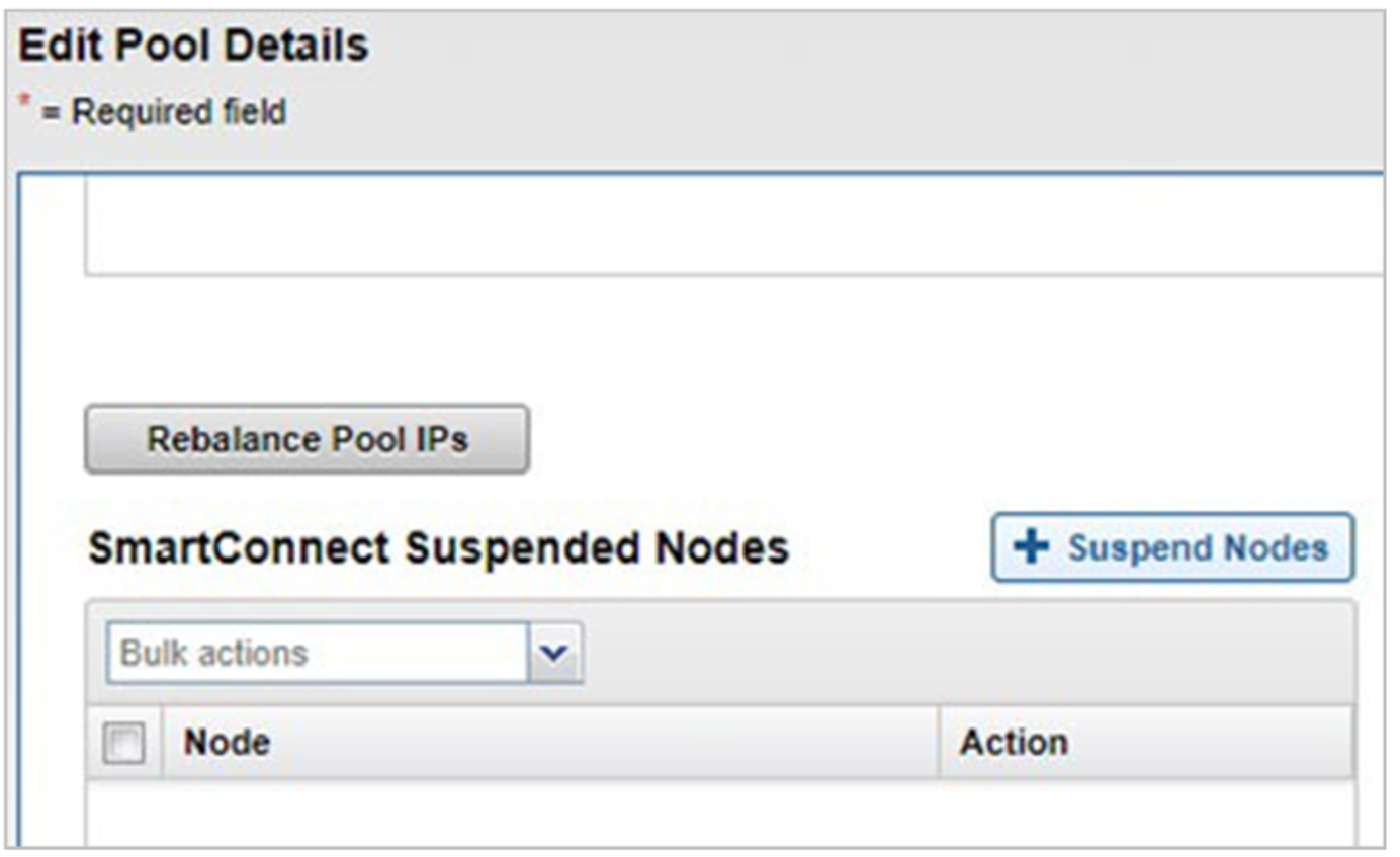 A figure illustrating the WebUI SmartConnect node suspension