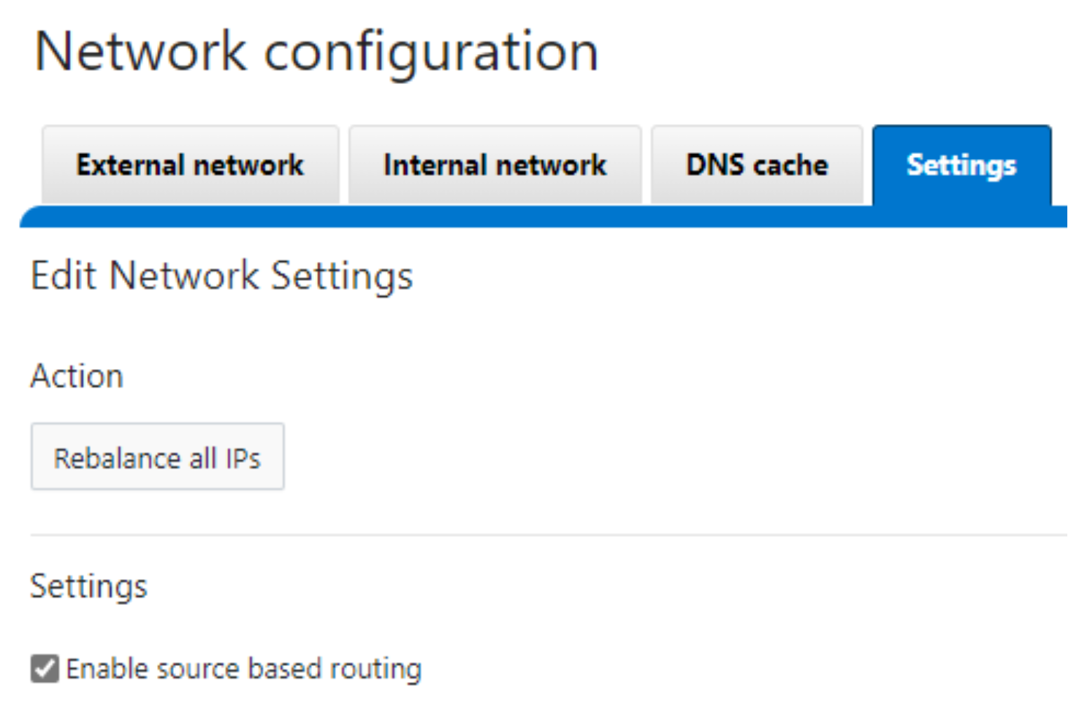 A figure illustrating how to configure source based routing in the WebUI.