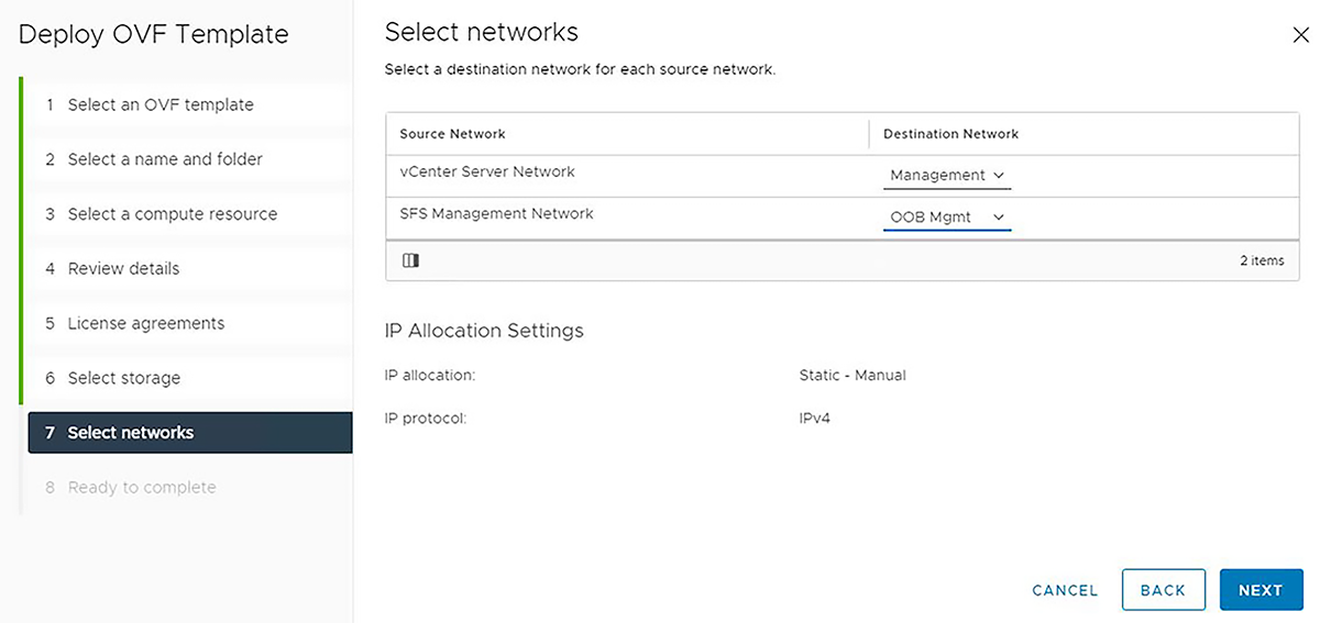 OMNI networks selection