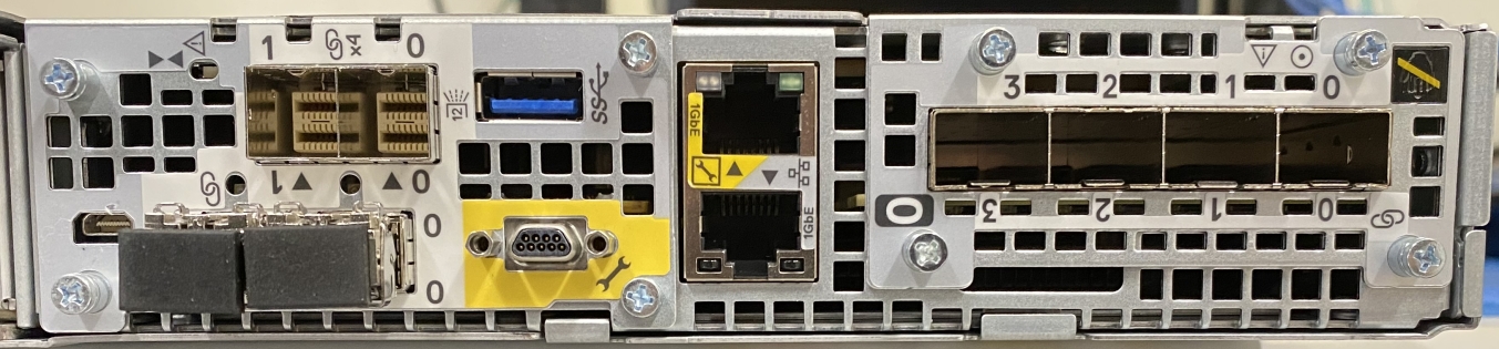 Embedded module with 4-port card