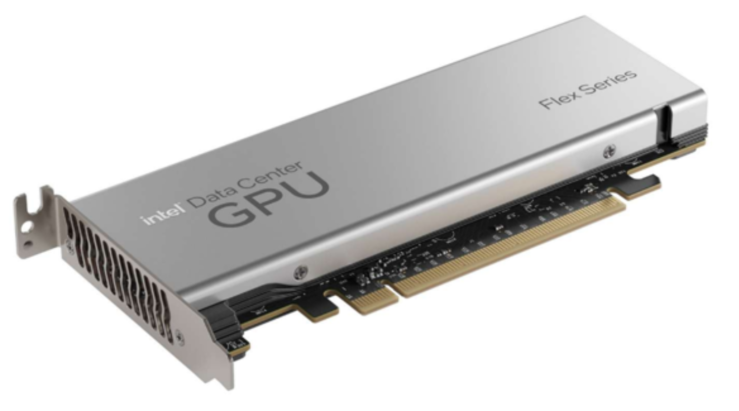 This Figure shows Intel Data Center GPU Flex Series 