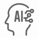 AI brain icon