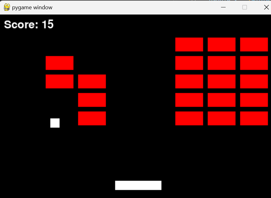 Figure 3:The game created by running the code generated by the code assistant.   