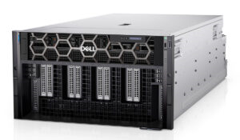 Front view photograph of the PowerEdge XE9680 server 