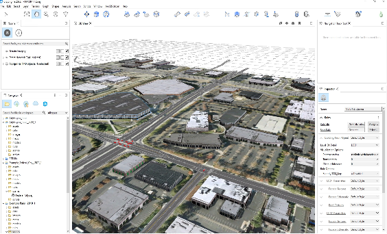 This image shows a screenshot for Get Map Data for NVIDIA headquarters.